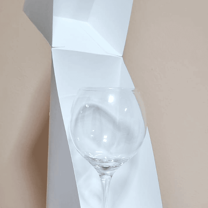 Arquivo Molde Caixa para Bolo na Taça Arquivo Editável 1