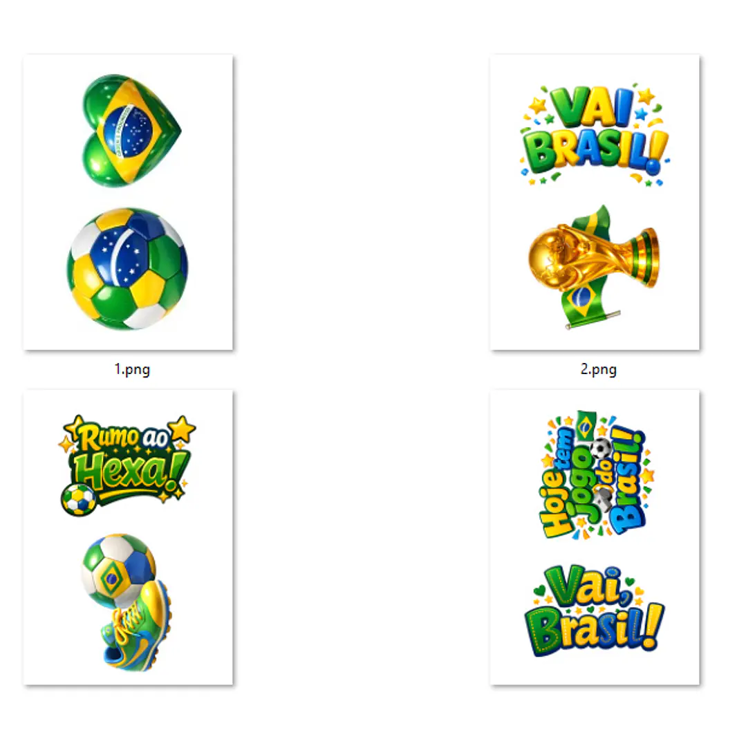 Artes prontas Copa do Mundo Brasil Arquivo em Jpg 6
