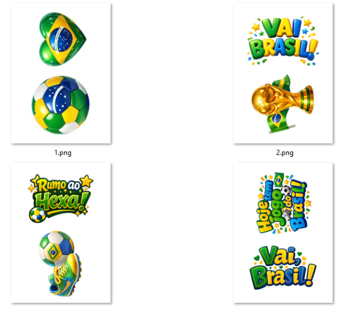 Artes prontas Copa do Mundo Brasil Arquivo em Jpg 6
