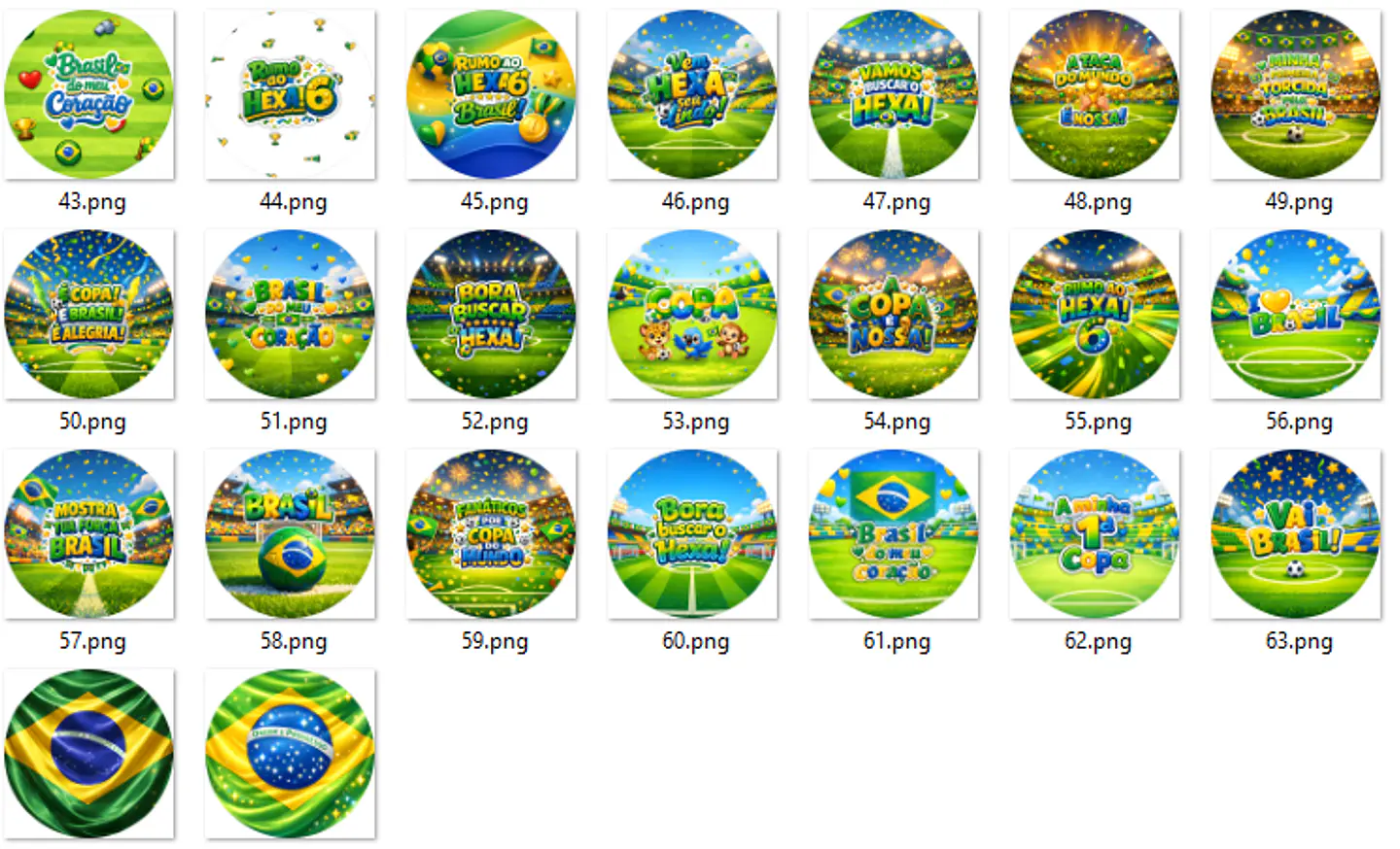 Artes prontas Copa do Mundo Brasil Arquivo em Jpg 4