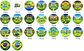 Artes prontas Copa do Mundo Brasil Arquivo em Jpg - Thumbnail 4