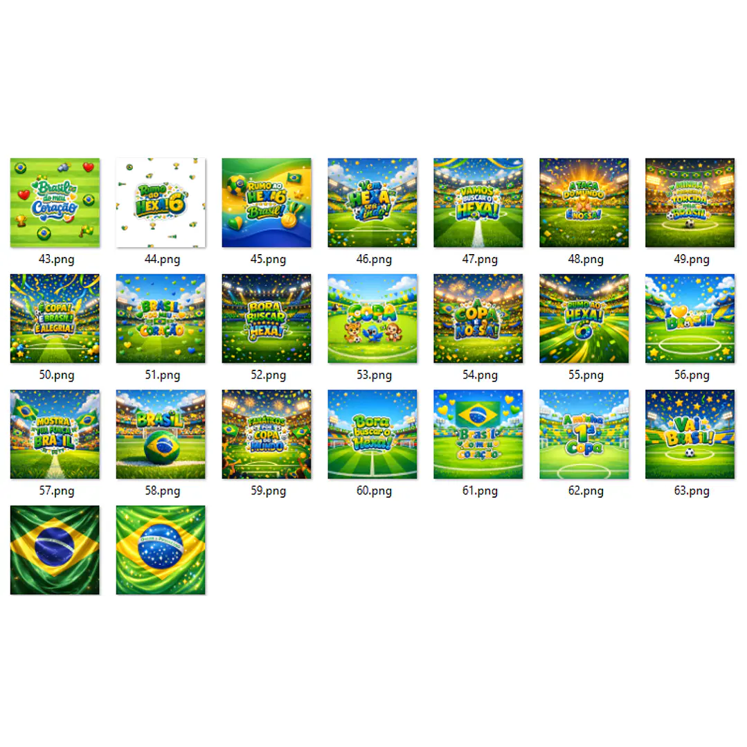 Artes prontas Copa do Mundo Brasil Arquivo em Jpg 5