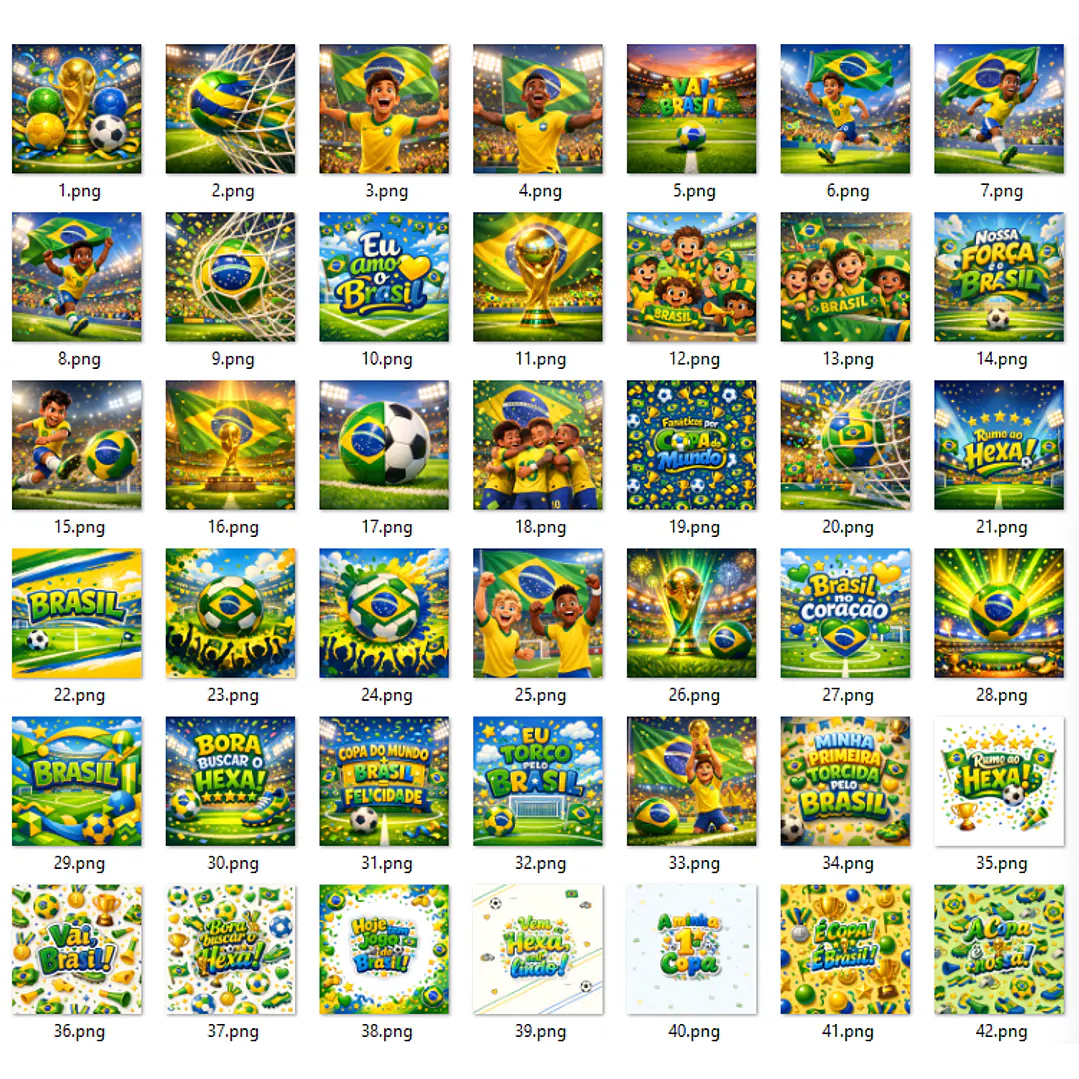 Artes prontas Copa do Mundo Brasil Arquivo em Jpg 2