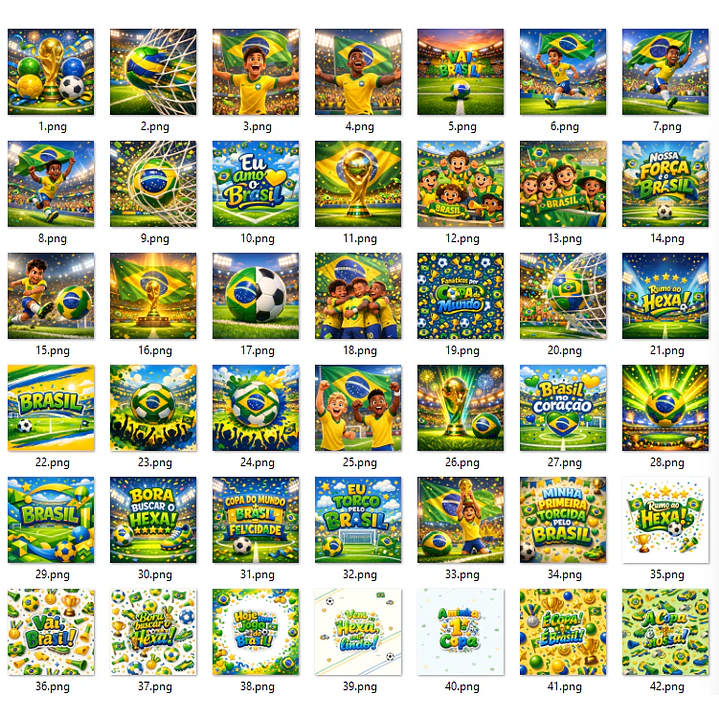 Artes prontas Copa do Mundo Brasil Arquivo em Jpg 2