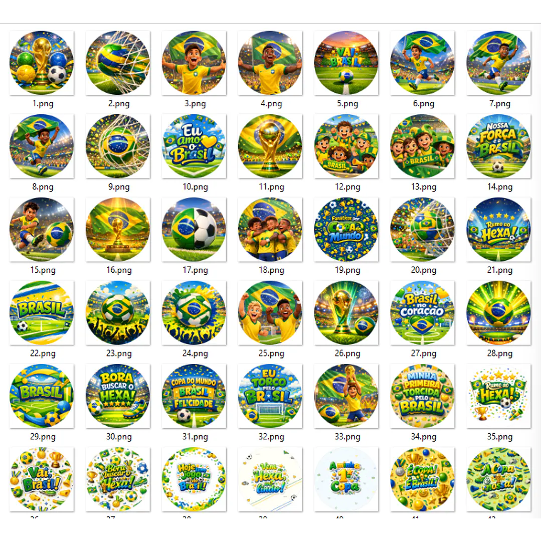 Artes prontas Copa do Mundo Brasil Arquivo em Jpg 3