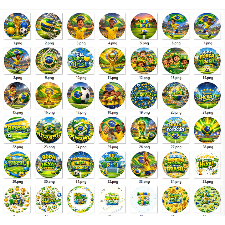 Artes prontas Copa do Mundo Brasil Arquivo em Jpg 3