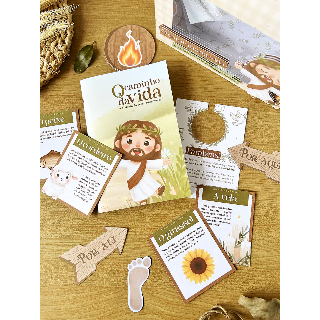 Caça ao tesouro Páscoa O Caminho da Vida Cristo Vive Arquivo em Pdf  1