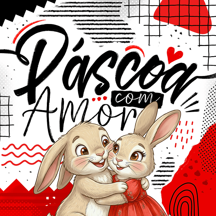 25 Artes para Caneca Páscoa com Amor Arquivo em Png  3