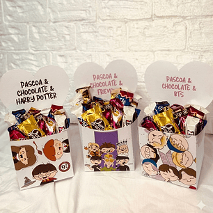 Arquivos Mimos Caixas para Chocolates Páscoa Arquivo Editável 