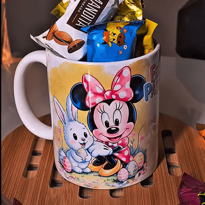 20 Artes para Caneca Personagens Páscoa Arquivo em Png 7