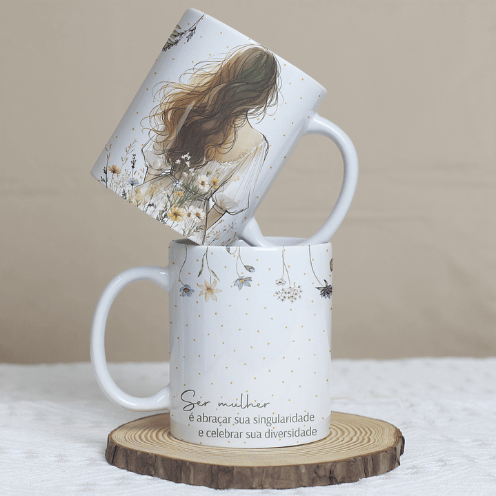 5 Artes para Caneca Dia das Mulheres Arquivo Editável 1