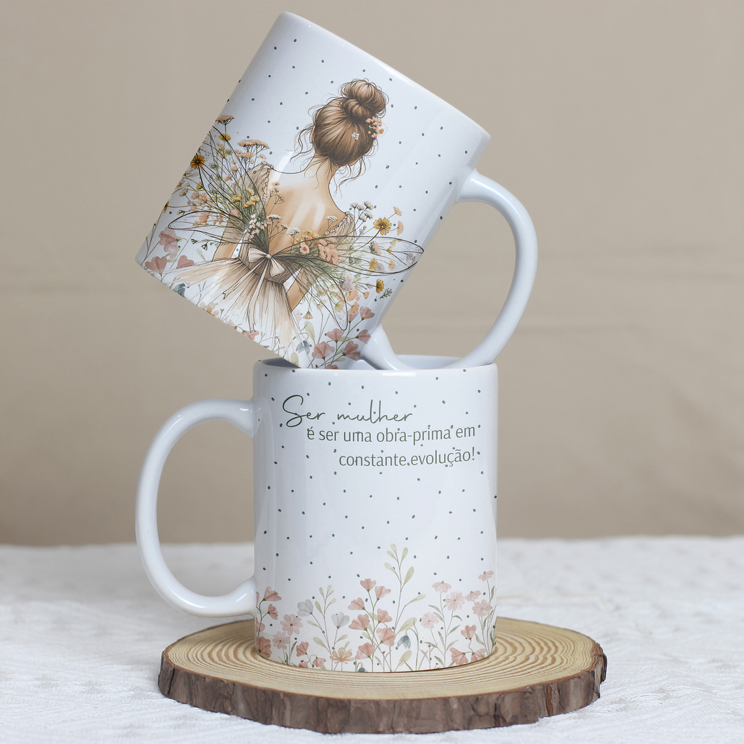 5 Artes para Caneca Dia das Mulheres Arquivo Editável 2