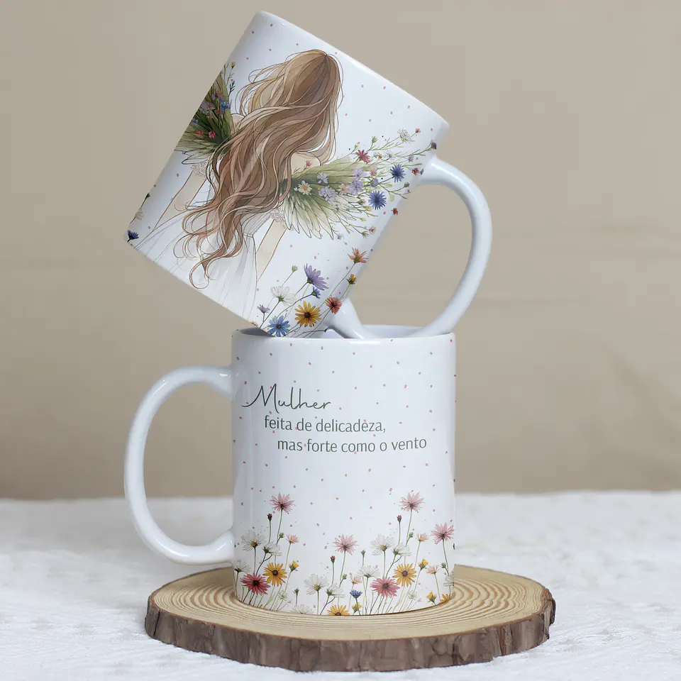 5 Artes para Caneca Dia das Mulheres Arquivo Editável 5