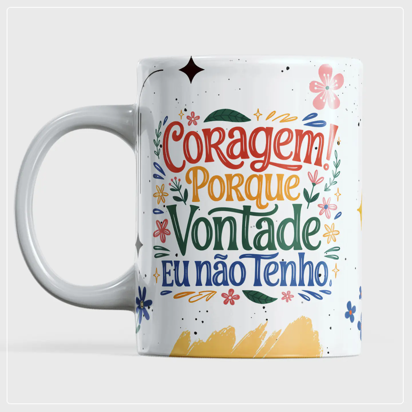 6 Artes para Caneca Frases Motivacionais Arquivo em Jpg 6