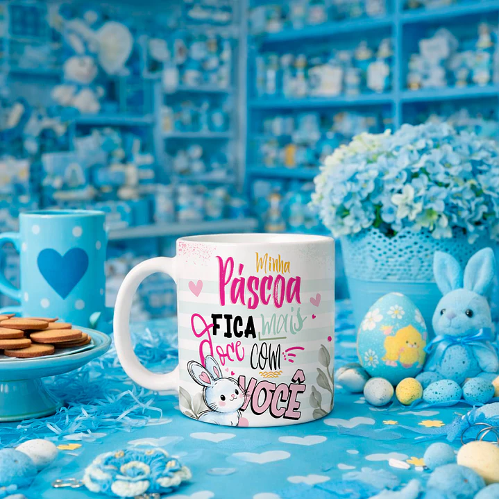 8 Artes para Caneca Páscoa Arquivos Editável 3