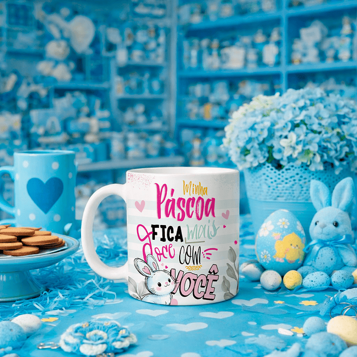 8 Artes para Caneca Páscoa Arquivos Editável 3