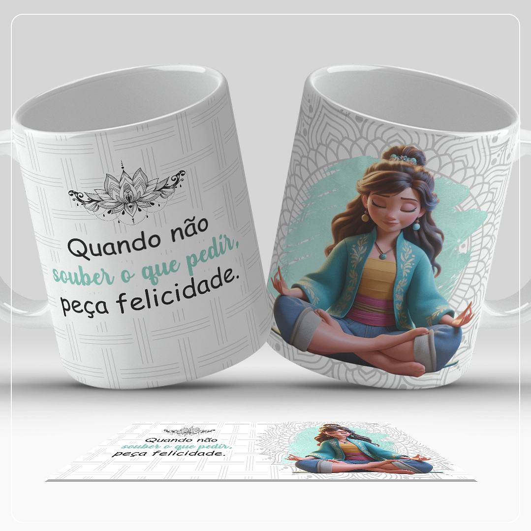 10 Artes para Caneca Pensamentos Positivos Arquivo em Jpg 7
