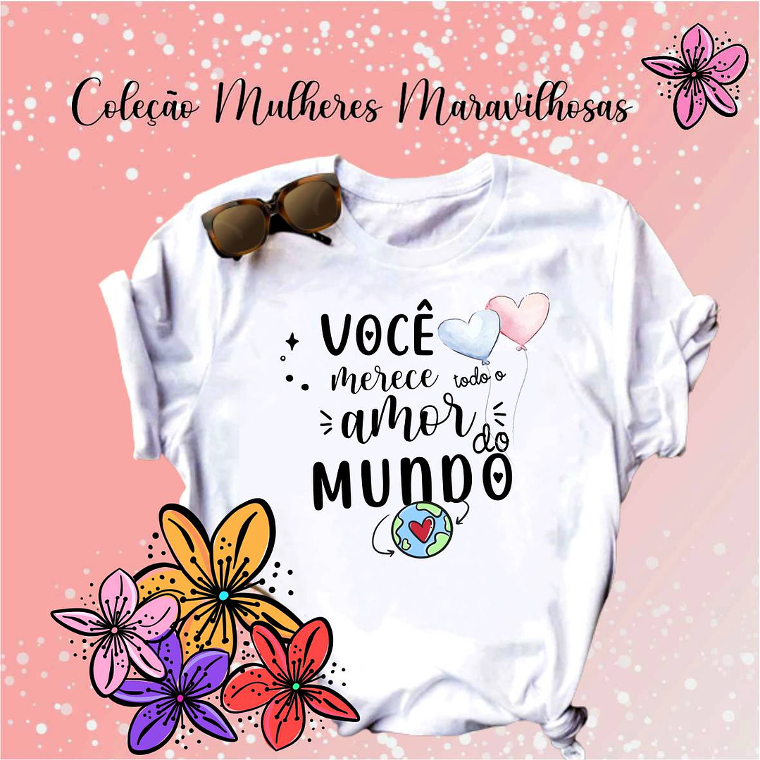14 Artes para Camisa Mulheres Frases Motivacionais Arquivo Editável 7