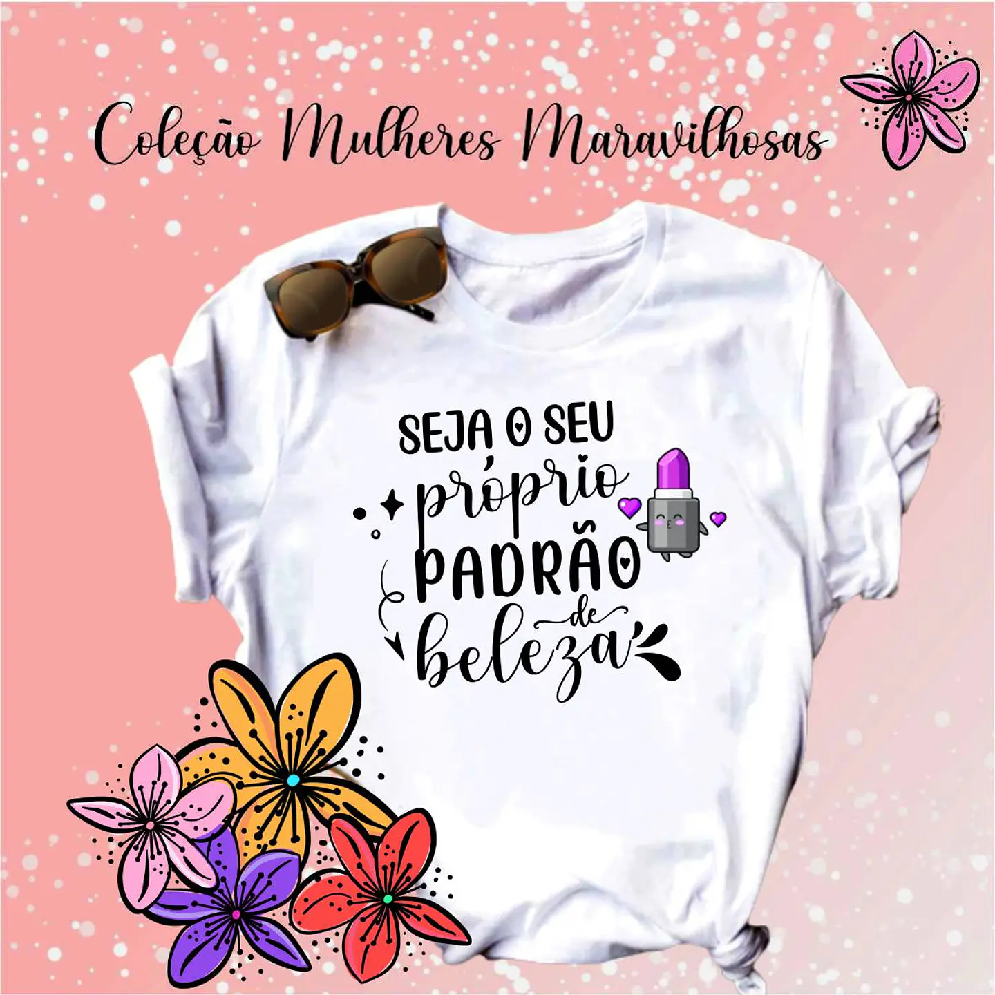 14 Artes para Camisa Mulheres Frases Motivacionais Arquivo Editável 8