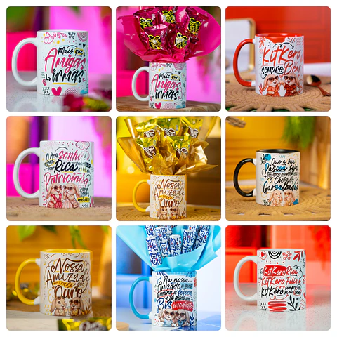 22 Artes para Caneca Páscoa Edição Amizade Arquivo em Png