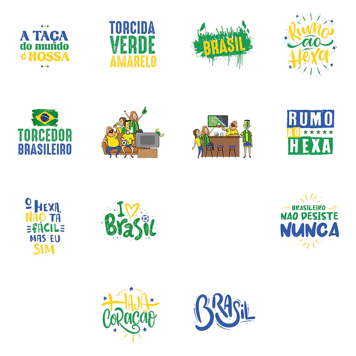 35 Artes para Caneca ou Camisa Copa do Mundo 2026 Brasil Futebol Arquivo em Png 13