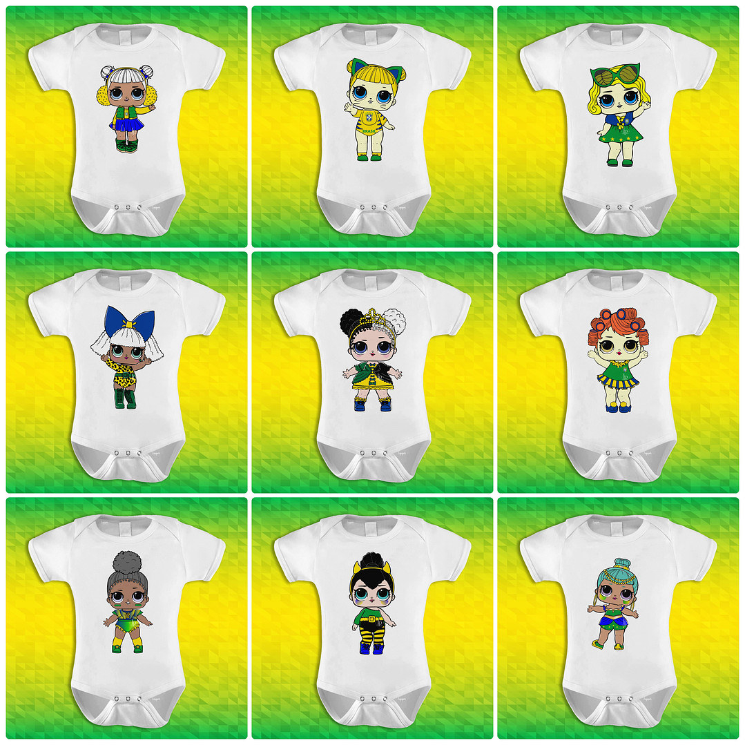 90 Artes para Camisa Body e Caneca Copa do Mundo 2026 Brasil Arquivo Editável/Png 6