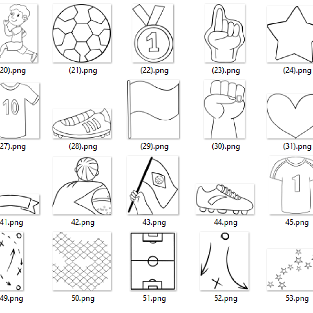 Kit digital Copa do Mundo Brasil 2026 Futebol Arquivo em Png  4