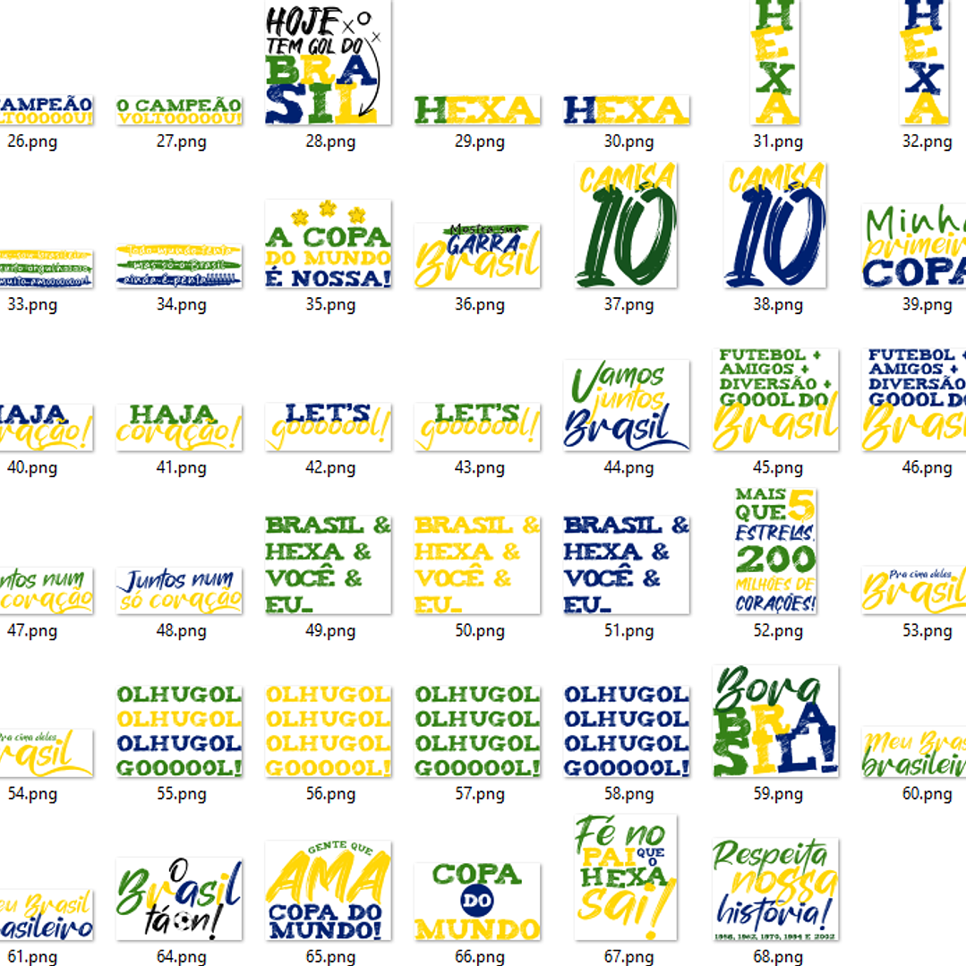 Kit digital Copa do Mundo Brasil 2026 Futebol Arquivo em Png  5
