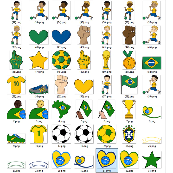 Kit digital Copa do Mundo Brasil 2026 Futebol Arquivo em Png  6