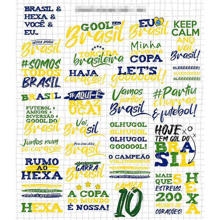 Kit digital Copa do Mundo Brasil 2026 Futebol Arquivo em Png  9