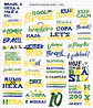 Kit digital Copa do Mundo Brasil 2026 Futebol Arquivo em Png  - Thumbnail 9