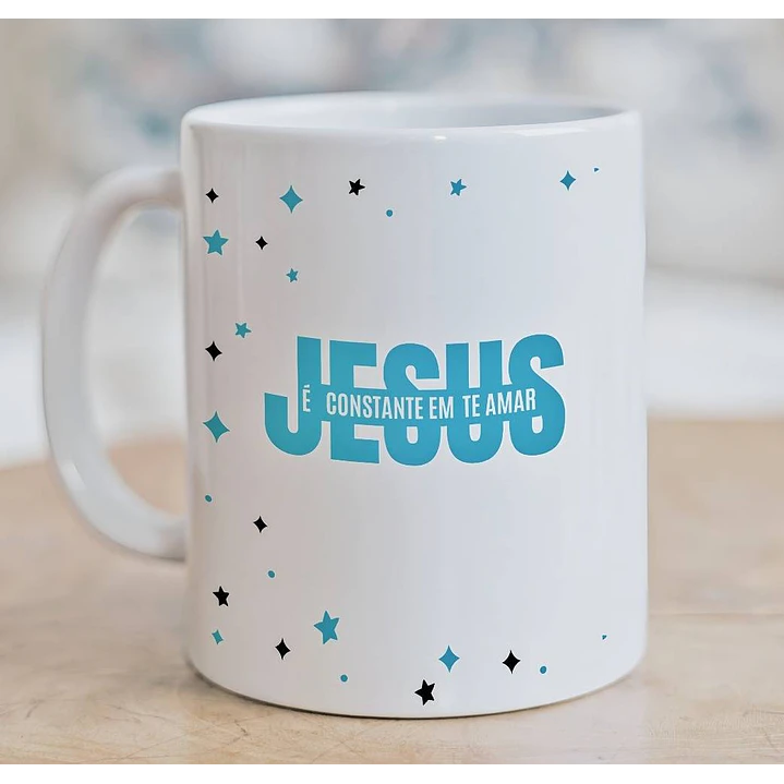 Arte para Caneca Jesus em Png 2