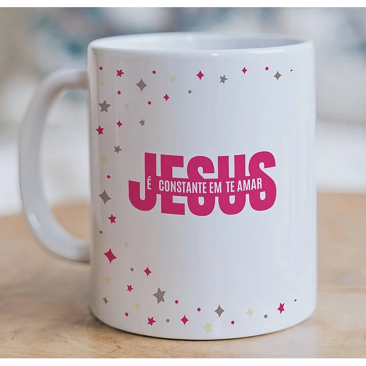Arte para Caneca Jesus em Png 1