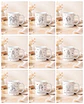 20 Artes para Caneca Santinhos Minimalista Arquivo em Editável - Thumbnail 1