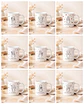 20 Artes para Caneca Santinhos Minimalista Arquivo em Editável - Thumbnail 2