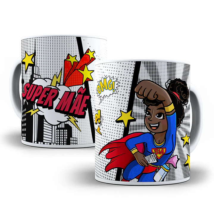 35 Artes Caneca Dia das Mães Cartoon Arquivos Png 9