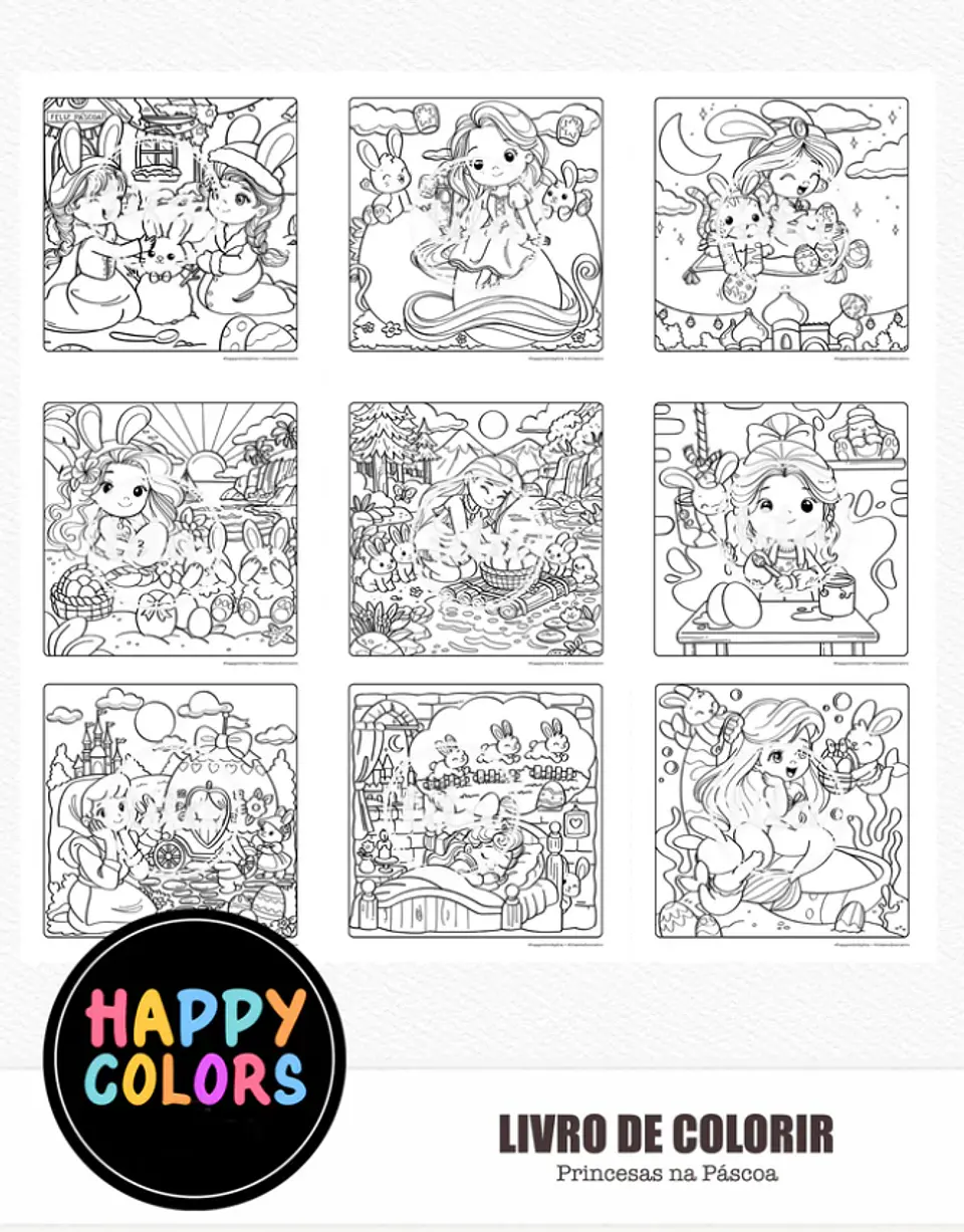 Kit Digital Princesas da Disney Moana, Cinderela e Rapunzel em Png  19