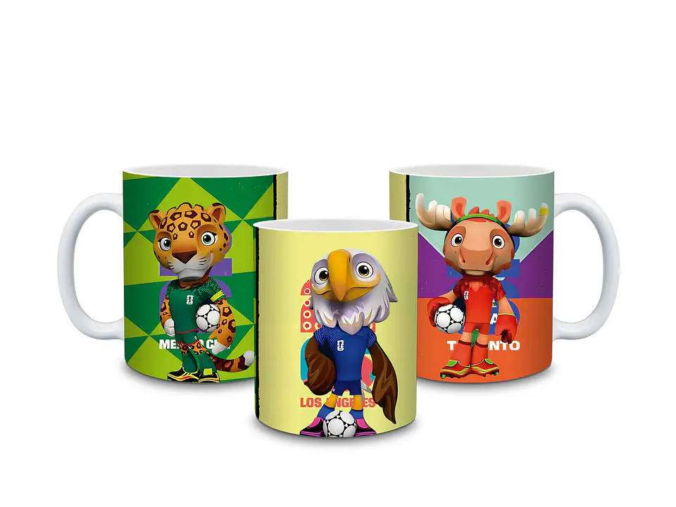 7 Artes para Caneca Copa do Mundo 2026 Arquivo em Jpg  4