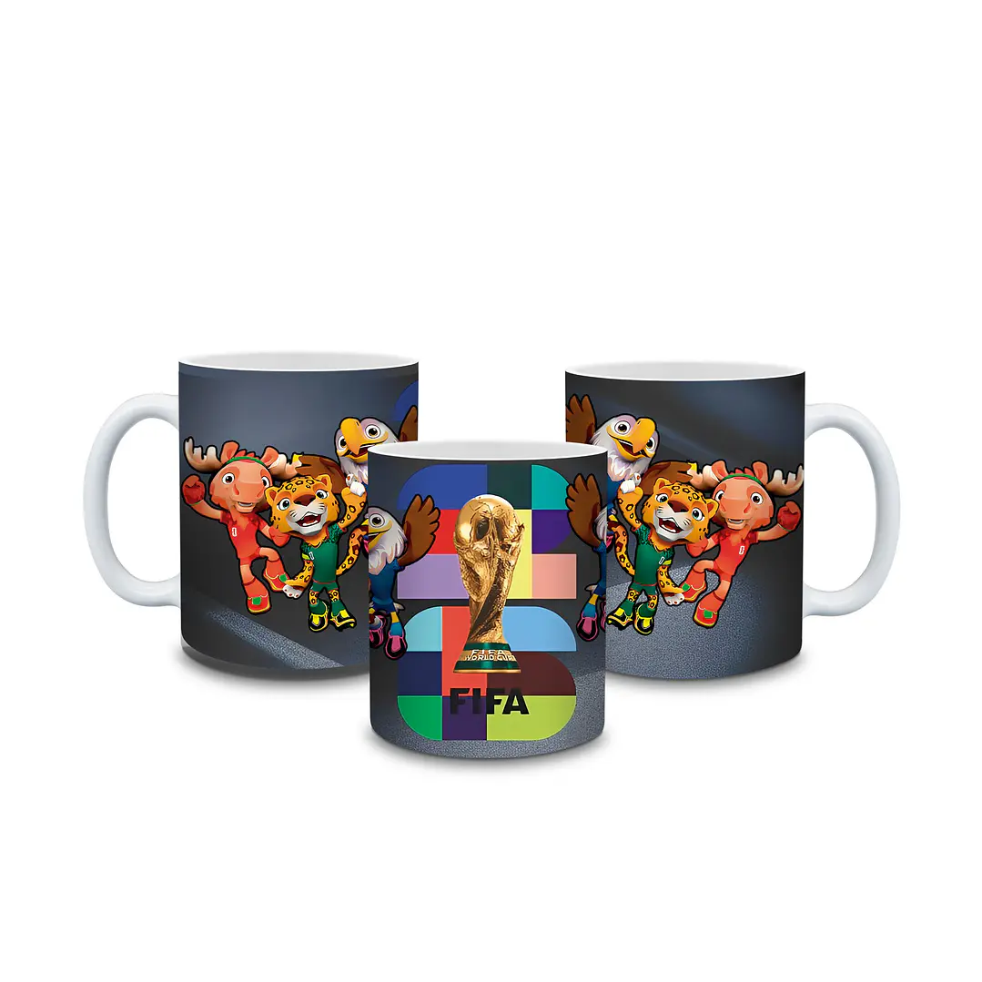 7 Artes para Caneca Copa do Mundo 2026 Arquivo em Jpg  6