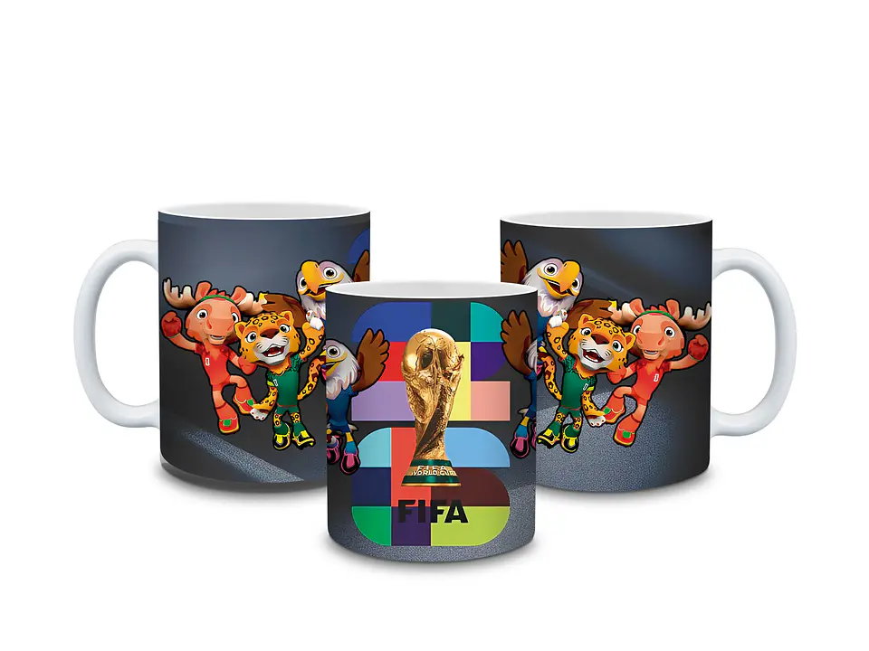 7 Artes para Caneca Copa do Mundo 2026 Arquivo em Jpg  6