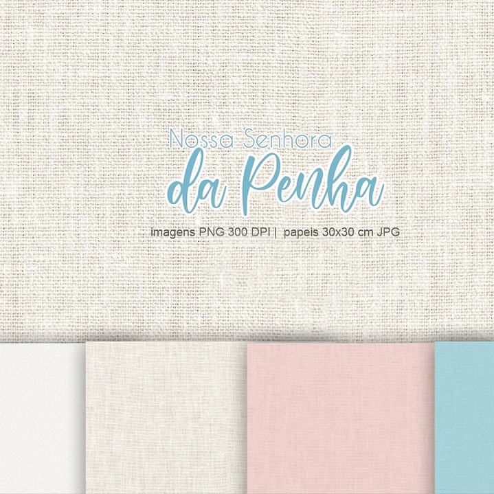 Kit Digital Nossa Senhora da Penha  em Png 2