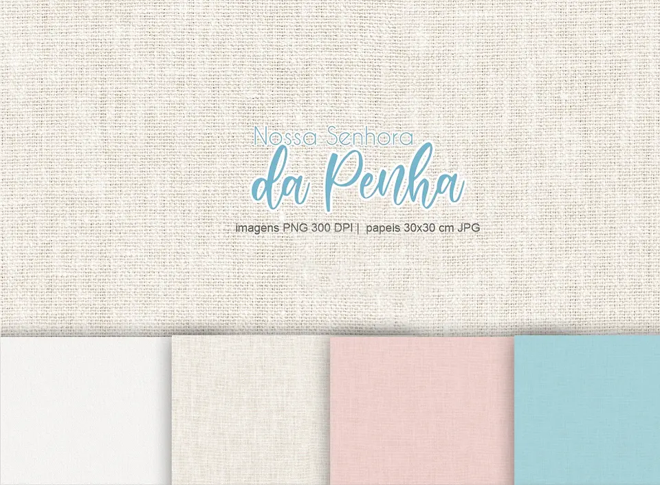 Kit Digital Nossa Senhora da Penha  em Png 2