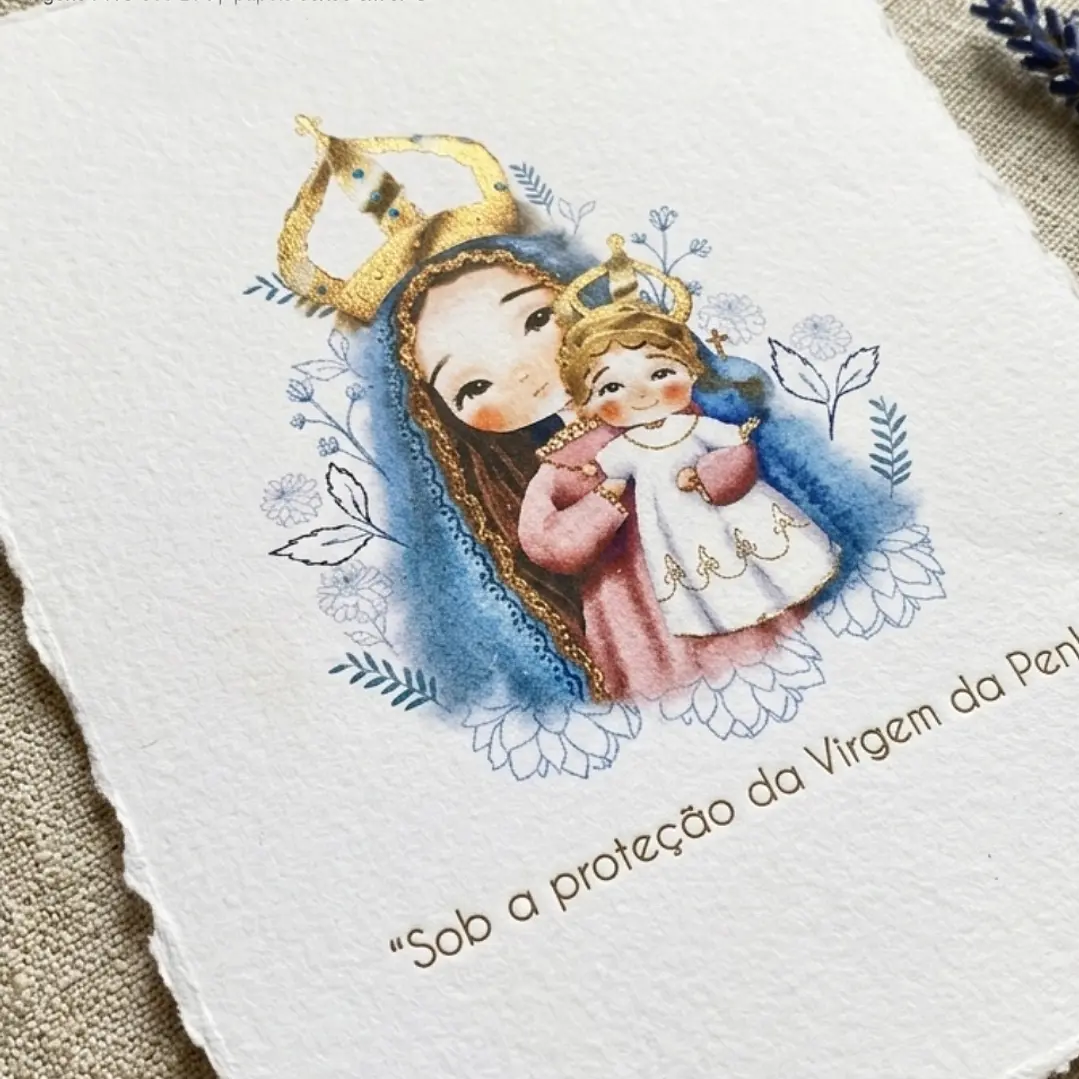 Kit Digital Nossa Senhora da Penha  em Png 5