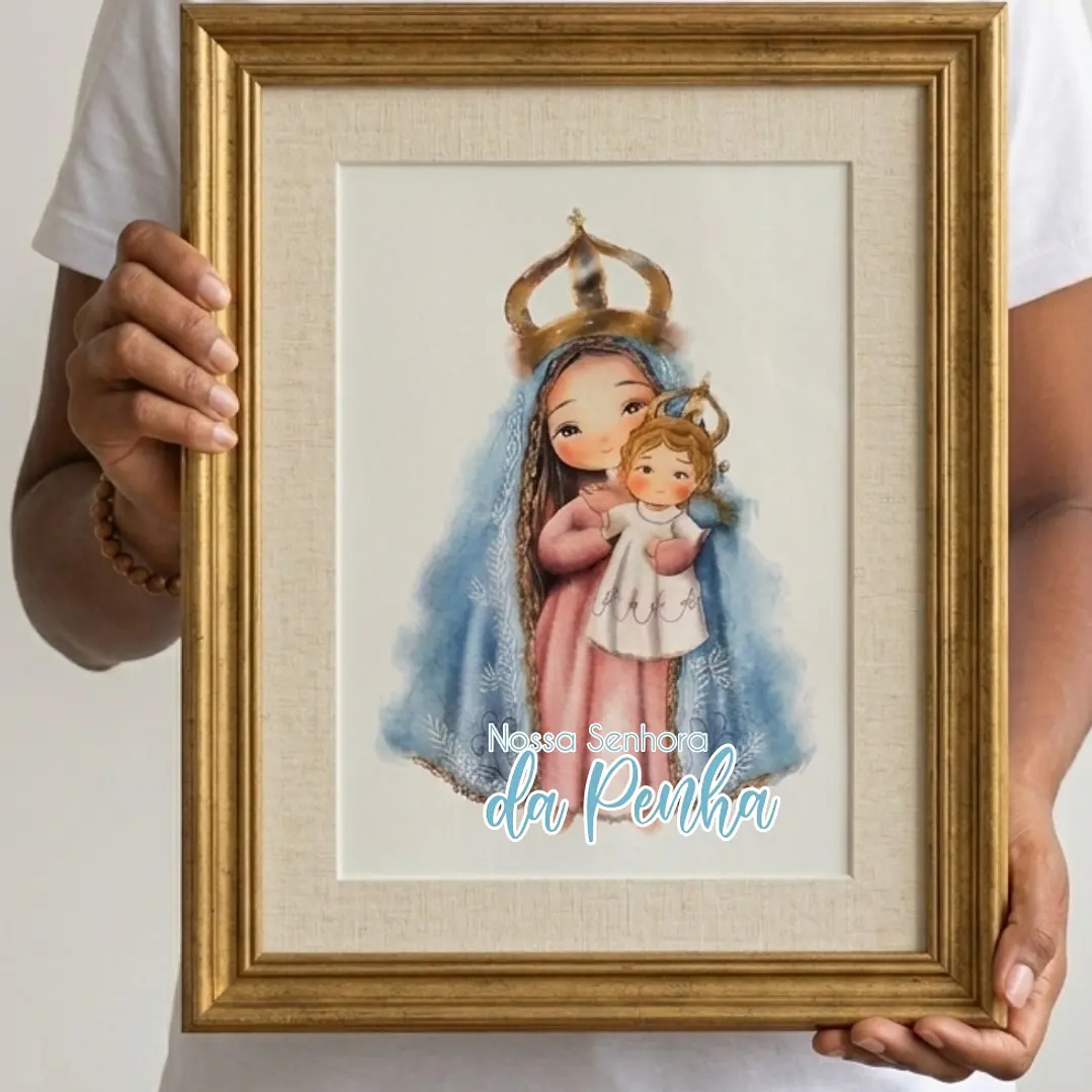 Kit Digital Nossa Senhora da Penha  em Png 9