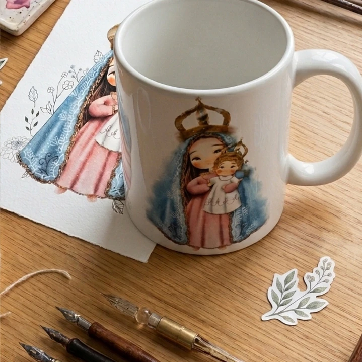 Kit Digital Nossa Senhora da Penha  em Png 10