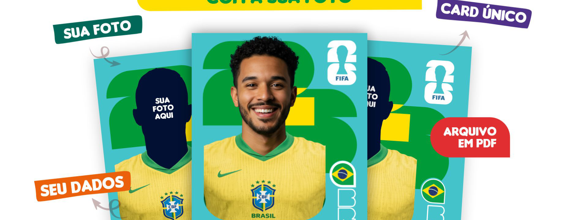 Personalizados Copa 2026 com Foto (Ideias Criativas)
