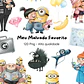 Kit Digital Minions Aquarela em Png - Thumbnail 1