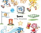 Kit Digital Sonic Aquarela em Png - Thumbnail 1