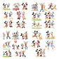 Kit Digital Mickey and Friends Aquarela em Png - Miniatura 5