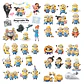 Kit Digital Minions Aquarela em Png - Thumbnail 3